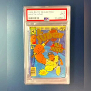 Aaron Judge RARE population 15 worldwide LIMITED EDITION - 2022 Topps Project100